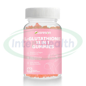 Su logotipo Halal L-glutatión Vitamina Gummies Biotina Colágeno Caramelo Gummy Blanqueamiento DE LA PIEL L-glutatión 13 en 1 Gummies - Product Image 4