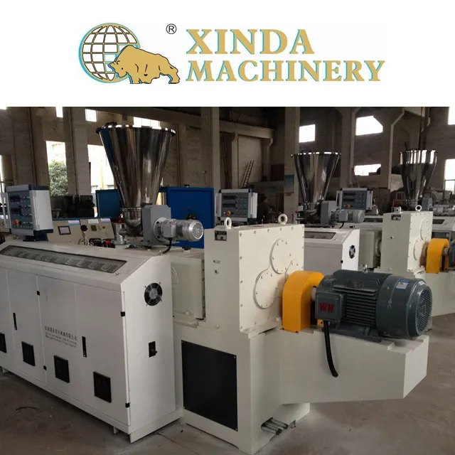 Zhangjiagang Pvc Pijp Maken Tweedehands Plastic Extruder Machine Voor Pijp En Profiel Extrusie Machine