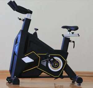 Máquina de <span class=keywords><strong>cardio</strong></span> de gimnasio comercial inteligente estática interior hogar Fitness bicicleta giratoria ejercicio bicicleta de spinning - Product Image 1