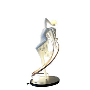 Escultura <span class=keywords><strong>de</strong></span> arte creativo RGB Lámpara <span class=keywords><strong>de</strong></span> pie Iluminación interior Club Hall Maniquíes Lámpara <span class=keywords><strong>de</strong></span> pie femenina Iluminación LED Kasa - Product Image 1