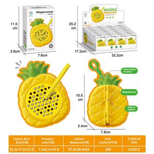 Juguete Infantil de Exportación Transfronteriza, Pizarra Magnética para Dibujar con Pincel, Frutas, Dinosaurios, Navidad, Multitemática, Rompecabezas Creativo de Plástico - Product Image 5