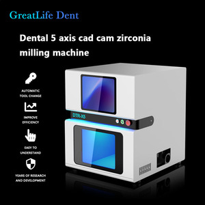 GreatLife Dent Machine de fraisage CNC 5 axes CAD/CAM à usinage à sec pour blocs de zircone et de métal, pour la restauration dentaire - Product Image 1