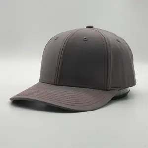 High Quality Custom Dad Hat Plastic Snap Closure Blank 6 Panel Baseball Running Cap