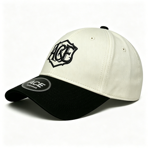 Gorra de Béisbol Personalizada con Bordado 3D, Visera Curva, Diseño de Dos Tonos, Estructurada, Unisex, Corona Rígida, Tela de Lona, Estilo Deportivo Casual - Product Image 5