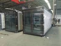 Isolation pliable maison extensible expédition préfabriquée vente pliée maisons préfabriquées bon marché prix de la vie en Chine conteneur pliant