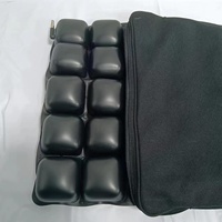Coussin gonflable pour fauteuil roulant 45x45cm en TPU, orthopédique à cellules d'air, anti-escarres, portable pour bureau et voiture
