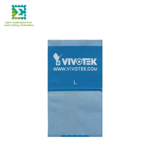 ป้ายผ้าคอเสื้อโพลีเอสเตอร์แบบพับกลางคุณภาพสูง ซักได้ - Product Image 2