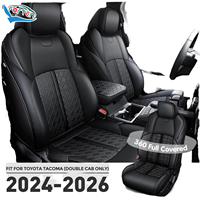 Housse de siège de voiture complète en cuir imperméable et résistant à l'usure Tuheng pour Subaru Crosstrek Impreza Forester Outback 2009-2024 Luxe