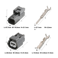2 pin connecteur du capteur de température de l'eau haut-parleur auto étanche Femelle Automobile ECT Moteur E-RS Type connecteur 6189-0772