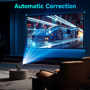 โปรเจคเตอร์ 4K UHD WiFi แบบพกพา มินิโปรเจคเตอร์ดิจิตอล รองรับ Dual Band Screen Casting สำหรับใช้ในบ้านและการเดินทาง - Product Image 2