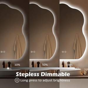 Armoire à pharmacie moderne avec éclairage LED et verre anti-buée, combine un stockage intelligent avec clarté - Product Image 5