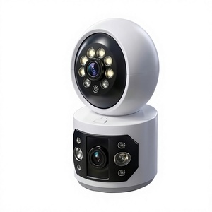Caméra de sécurité WiFi extérieure Golens WC07K 6MP CMOS à double objectif, PTZ 360°, détection humaine IA, priorité visuelle, vision nocturne couleur, bidirectionnelle - Product Image 4