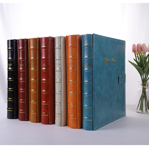 <span class=keywords><strong>Album</strong></span> di foto 4x6 Contenere 500 Foto Pagine in Nero di Grande Capacità <span class=keywords><strong>album</strong></span> di foto di Cuoio di immagazzinaggio rigida per la famiglia - Product Image 2