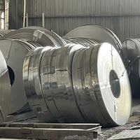 Bobine de bande d'acier galvanisé antirouille (certifiée EN BIS) pour cerclage de palettes, emballage logistique, soudage/découpe/pliage