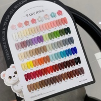 Vernis à ongles gel UV 60 couleurs, séchage LED, imperméable, à retirer par trempage, non toxique, végétalien, écologique, style français pour salon de manucure professionnel