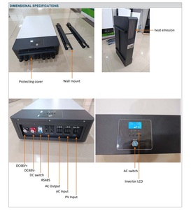 Smart APP Lifepo4 Powerwall Home Energy Storage Powerwall 10Kwh Home Lithium Battery Solar Storage Solar Battery - Product Image 5