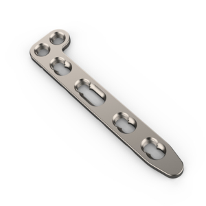CANWELL Placca a L in Titanio per Fissaggio Dorsale del Radius Distale, Impianto Ortopedico per Frattura Ossea con 2 Punti di Fissaggio CE ISO - Product Image 4
