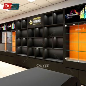 Vitrine en verre de haute qualité affichage de magasin de fumée Restaurant Bar armoire en verre comptoir à cigarettes magasin de tabac - Product Image 1