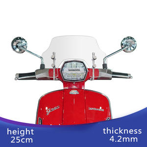 Adatto per <span class=keywords><strong>parabrezza</strong></span> modificato <span class=keywords><strong>Lambretta</strong></span> G350 per <span class=keywords><strong>parabrezza</strong></span> anteriore <span class=keywords><strong>LAMBRETTA</strong></span> G350 e protezione antipioggia - Product Image 3