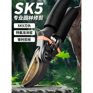 Sécateur Baolian BL-2706 avec lame SK5 pour la taille des arbres et des jardins - Product Image 1