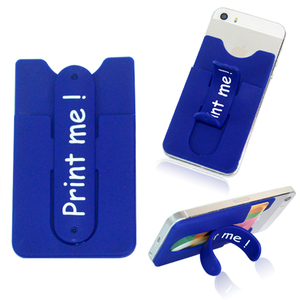 Pegatina de silicona universal para teléfono móvil de bolsillo, cartera para tarjetas, tarjetero elástico para identificación y crédito - Product Image 2
