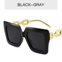 Lunettes de soleil carrées tendance Y2K 2025 – Monture rétro étroite et épaisse unisexe noire, blanche, transparente ou orange – Protection UV400 – Nouveauté irrésistible