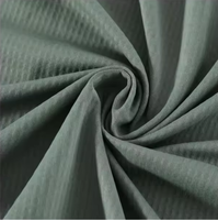 Tissu jacquard tissé en tricot à la trame, résistant à l'abrasion, haute élasticité, 95% polyester, 5% élasthanne, à carreaux, teint, pour vêtements de yoga d'été et tenues de sport