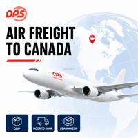 DDP Luftfracht-Spediteur China nach Kanada Toronto Vancouver Tür-zu-Tür Express-Luftfracht Zollabfertigung Inklusive 4-6 Tage DPS Carrier