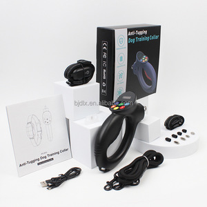 Neuheiten Explosive elektronische Hunde leine Anti-Barking-Trainings halsband mit ABS-Material Klett verschluss <span class=keywords><strong>500m</strong></span> Entfernung - Product Image 2