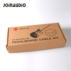 Pro-c-juego de cables para Pedal de guitarra, sin soldadura, bricolaje, 1/4, 16 unidades - Product Image 1