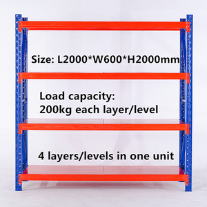 Étagères de haute qualité supports de stockage industriels Offre Spéciale d'usine système de rayonnage en acier à grande portée - Product Image 3