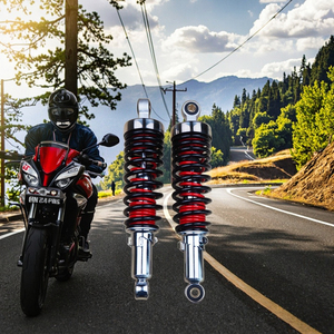 Amortiguador Hidráulico Delantero y Trasero Nuevo para CG125Gn Prince GS150, Modificado Universal para Motocicleta - Product Image 4