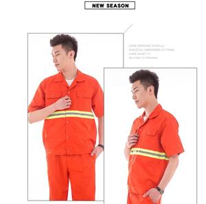 Trung Quốc bán quần áo bảo hộ lao động chất liệu polyester chống thấm nước, độ phản quang cao cấp 2, có băng phản quang và logo tùy chỉnh - Product Image 3