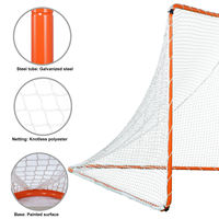 But de lacrosse portable en acier de haute qualité pour l'entraînement en extérieur, emballage KD, 180*180cm, pour le tir en plein air
