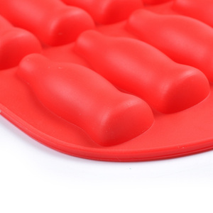 Moule promotionnel de fabricant de glaçons de silicone de forme de bouteille de Cola Mini plateau de bloc de glace pour la boisson non alcoolisée - Product Image 4