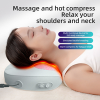 2026 Nackenmassagekissen Shiatsu Wärme Heiße Kompresse Vibration Knetmassage Nackenstützkissen Schmerzlinderung