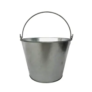 Hot Sale High Quality Iron Galvanized Steel pail with handle