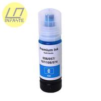 Encre de remplacement de qualité supérieure Infaste 70 ml 107 108 CMYKLCLM pour imprimante Epson ET-18100 L18050 L8050