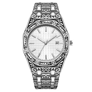 explosions foreign trade new fashion men's watches men's watches classic watches carved fashion antique watches - Product Image 5