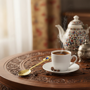 ออตโตมันออกแบบช้อนกาแฟสีทอง - Product Image 3