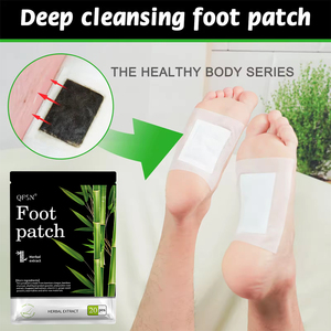 Patchs Détoxifiants Naturels aux Herbes pour les Pieds – Pour un Sommeil Amélioré et une Détoxification Corporelle Profonde - Product Image 1