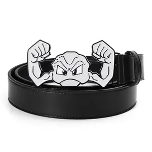 custom belt with logo buckle mens metal cartoon soft enamel belt buckles