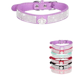 OEM/ODM Personalized Fashion Custom Color Luxury Waterproof PU Leather Nylon Vegan Pu Coated Webbing Comfortable Durable <b>Dog</b> - Product Image 2