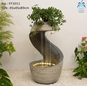 Fontaines en fibre de verre <span class=keywords><strong>pour</strong></span> l'extérieur : moules à cascade, statues de dauphin, fontaines murales et de sol <span class=keywords><strong>pour</strong></span> jardin - Product Image 6