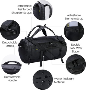 <span class=keywords><strong>Bolsa</strong></span> <span class=keywords><strong>de</strong></span> Viaje <span class=keywords><strong>de</strong></span> Lona <span class=keywords><strong>de</strong></span> PVC <span class=keywords><strong>de</strong></span> 30L, 60L, 90L, para Campamento, Senderismo, Fin <span class=keywords><strong>de</strong></span> <span class=keywords><strong>Semana</strong></span>, con Bolsillo Impermeable, <span class=keywords><strong>Bolsa</strong></span> <span class=keywords><strong>de</strong></span> Deporte Personalizada, <span class=keywords><strong>Bolsa</strong></span> <span class=keywords><strong>de</strong></span> Gimnasio, Mochila - Product Image 3