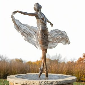 Бронзовая статуя для украшения - Product Image 2