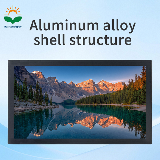 23.8 Inch 4k Industrial Touch Screen Monitor LCD Ips Display 300cd/M Brightness 1000 Nits Panel Mount MonitorUsb Outdoors