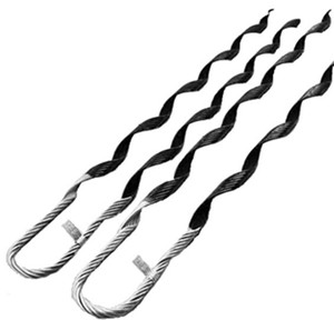 Noir enduit câble électrique impasse poignée - Product Image 1