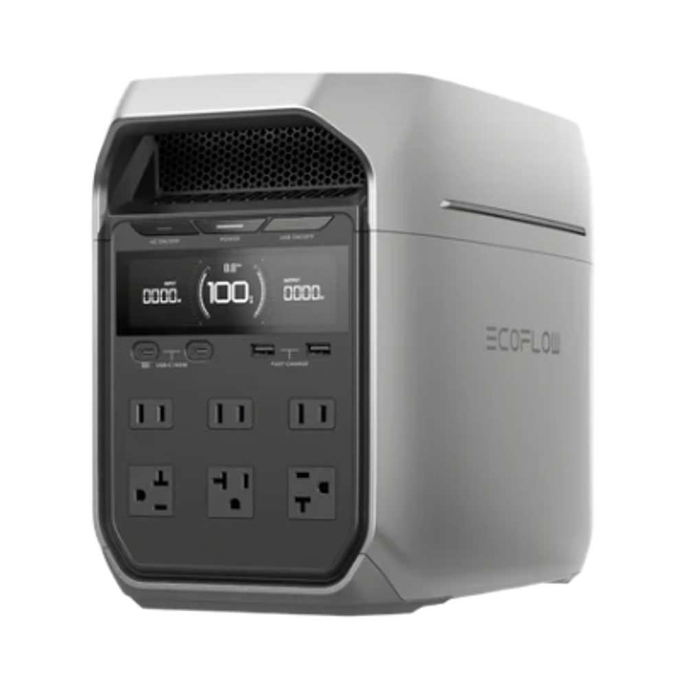 Портативная электростанция Ecoflow DELTA 3 Plus серии 1800 Вт ИБП, солнечная генераторная зарядная станция