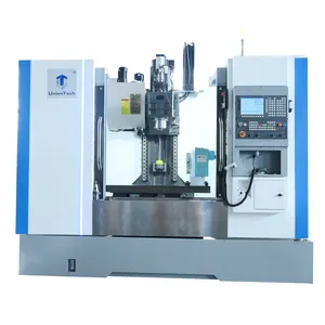 Mesin penggilingan vertikal VMC650 VMC 4 sumbu, mesin FANUC sistem pendingin air, pusat mesin cnc